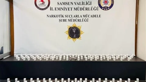 Samsun'da Uyuşturucu Hap Operasyonu