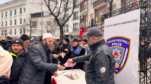 Yalova’da Şehitler İçin Mevlit Düzenlendi