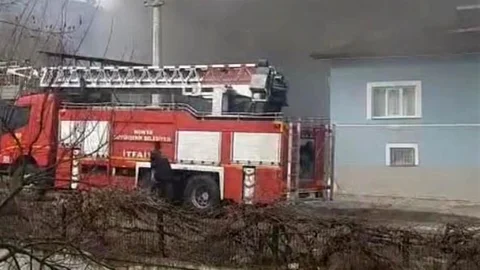 Akşehir'de Müstakil Evde Yangın Çıktı