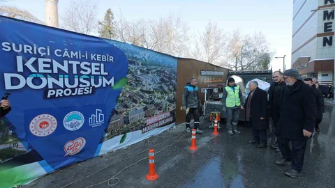 Kayseri'de Kentsel Dönüşüm Çalışmaları İncelendi