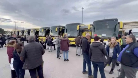 Bursa Terminali'nde Yılbaşı Dönüş Yoğunluğu