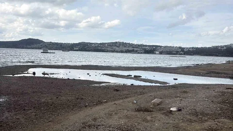 Bodrum'da Deniz Seviyesi Düşüşü