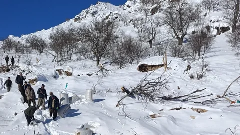 Hakkari'de Çığ Felaketi Yaşandı