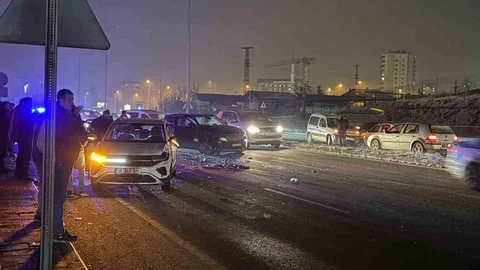 Kayseri'de Trafik Kazaları Zinciri