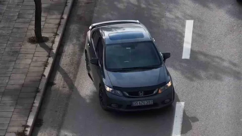 Kırıkkale'de Dronla Tespit Edilen Sürücüye Ceza Kesildi