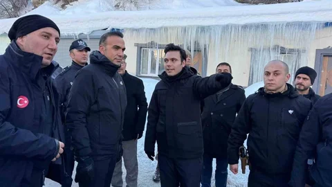 Çatak’ta Çığ Afeti İncelemesi Yapıldı