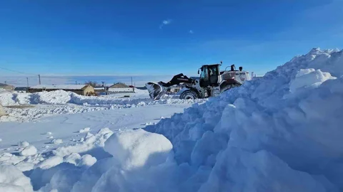 Zorlu Kış Şartlarında Karla Mücadele