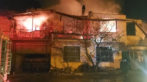 Burdur'da Köy Yangını Felaketi