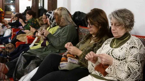 Kütahya’da Kadınlar İçin Örgü Etkinliği