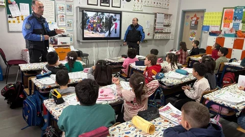 Kütahya'da Öğrencilere Güvenlik Eğitimi