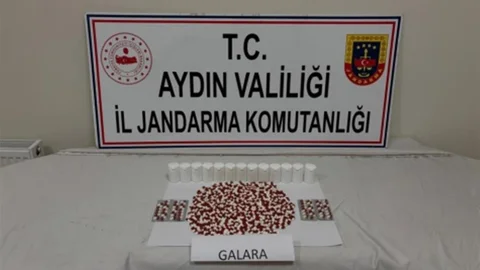 Aydın'da Uyuşturucu Hap Ele Geçirildi