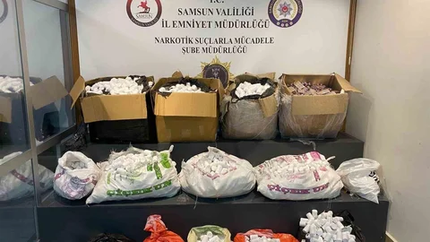 Samsun'da Büyük Uyuşturucu Operasyonu