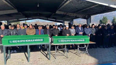 Kazada Hayatını Kaybeden Baba ve Gelin Düziçi’nde Uğurlandı