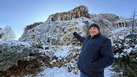 Tokat’ta Donan Şelale Görsel Şölen Sunuyor