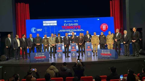 Van'da Konut Projesinin Kura Çekimleri Yapıldı