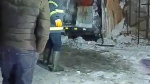 Kars’ta Araç Alev Aldı