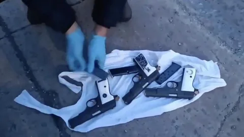 Samsun'da Ruhsatsız Tabanca Ele Geçirildi