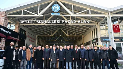 Başkan Yılmaz, Bursa'da Pazar Esnafıyla Buluştu