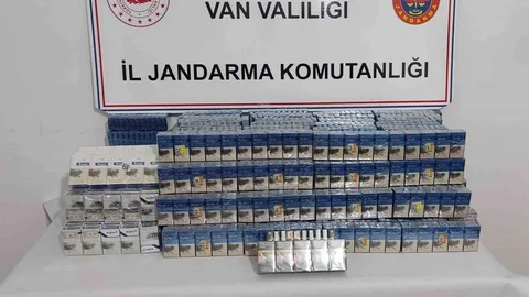 Van'da Kaçak Sigara Operasyonu