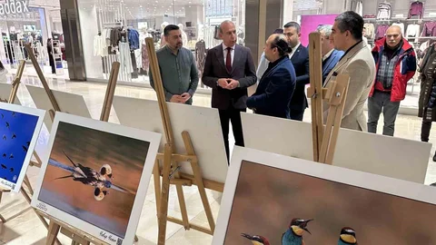 Gaziantep’te Kuş Fotoğrafları Sergisi Açıldı