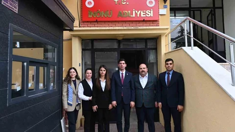 İnönü Adliyesi’ne Ziyaret Gerçekleşti