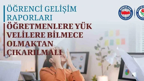 Eğitim-Bir-Sen'den Öğrenci Gelişim Raporu Açıklaması