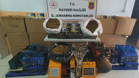 Kayseri'de Kaçakçılık Operasyonu Yapıldı