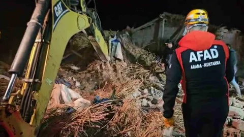 Aksaray'da Mandıra Çökmesi Olayı