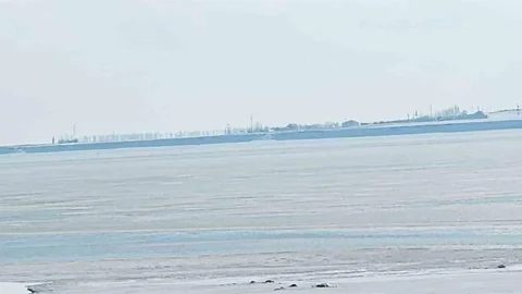 Kuş Cenneti Arin Gölü Kısmen Dondu