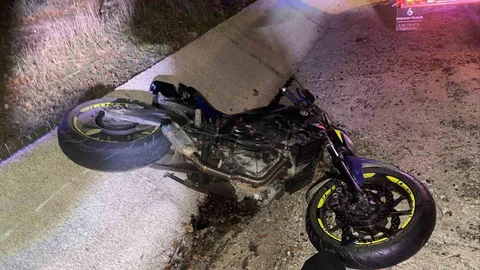 Bilecik'te Motosiklet Kazası Meydana Geldi