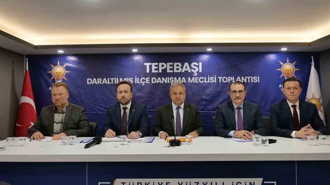 AK Parti Tepebaşı Toplantısı Yapıldı