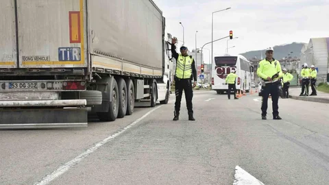 Ordu'da Trafik Denetimi Gerçekleşti