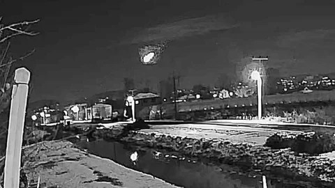 Samsun'da Meteor Düşüşü Heyecanı
