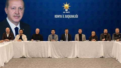 AK Parti Konya Üye Sayısı Artış Gösterdi