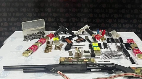 Amasya'da Silah Kaçakçılığı Operasyonu
