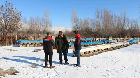 Erzincan'da Arıcılığa Destek Devam Ediyor