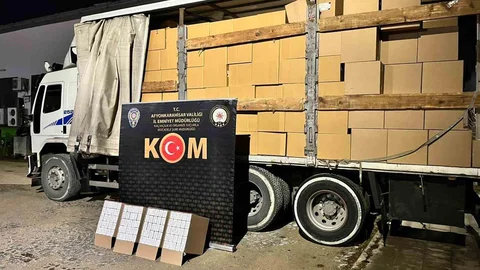 Polis Sahte Bandrollü Makaron Ele Geçirdi