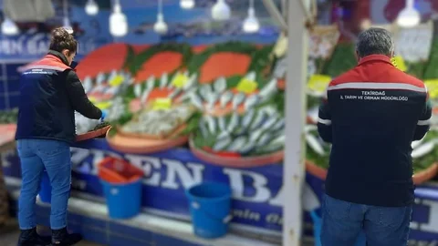Tekirdağ'da Su Ürünleri Denetimi Artırıldı