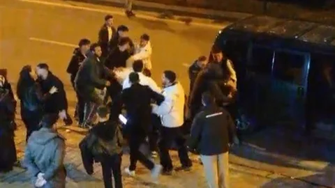 Samsun'da Asker Eğlencesinde Kavga Çıktı