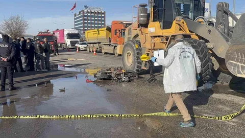 Gaziantep'te Motosiklet Kazası