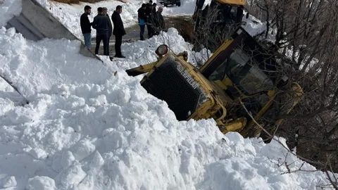 Hizan'da Karla Mücadelede Kaza