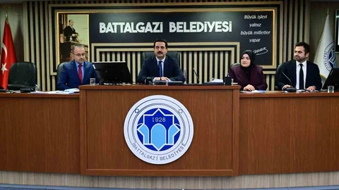 Battalgazi'de Belediye Meclisi Toplantısı Yapıldı