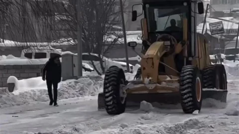 Patnos'ta Karla Mücadele Çalışmaları Sürüyor