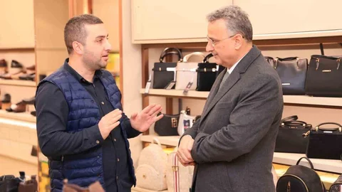 İlkadım'da Esnaf Ziyareti Gerçekleştirildi