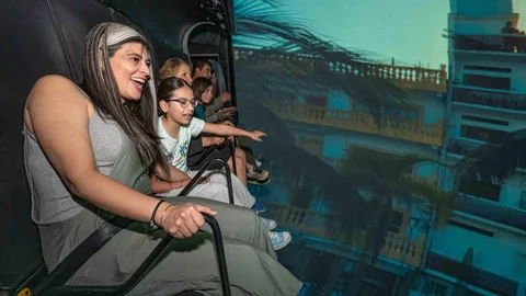 Samsun'da İlk Flying Theater Deneyimi