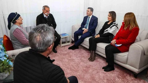 Tunceli'de Üç Kuşağın Buluştuğu Aileye Ziyaret