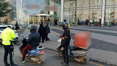 Eskişehir'de Motosiklet Denetimi Yapıldı