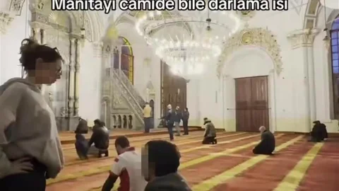 Antalya'da Tepki Çeken Camii Görüntüleri