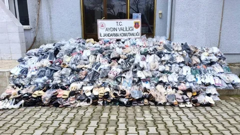 Aydın’da Kaçak Ayakkabı Operasyonu Yapıldı