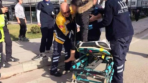 Bursa'da Yaya Geçidinde Kaza